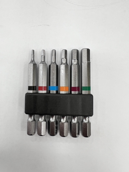 6PCS COLOR BIT SET